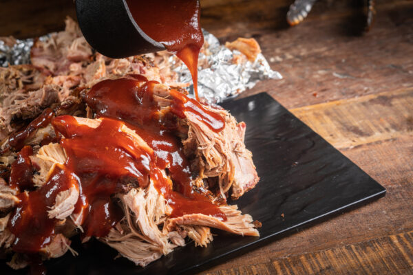 Hickory Smoked BBQ Pulled Pork Shoulder